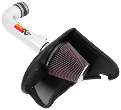 K&N 16-17 Chevy Camaro 3.6L Silver Typhoon Short Ram Intake 69-4535TP