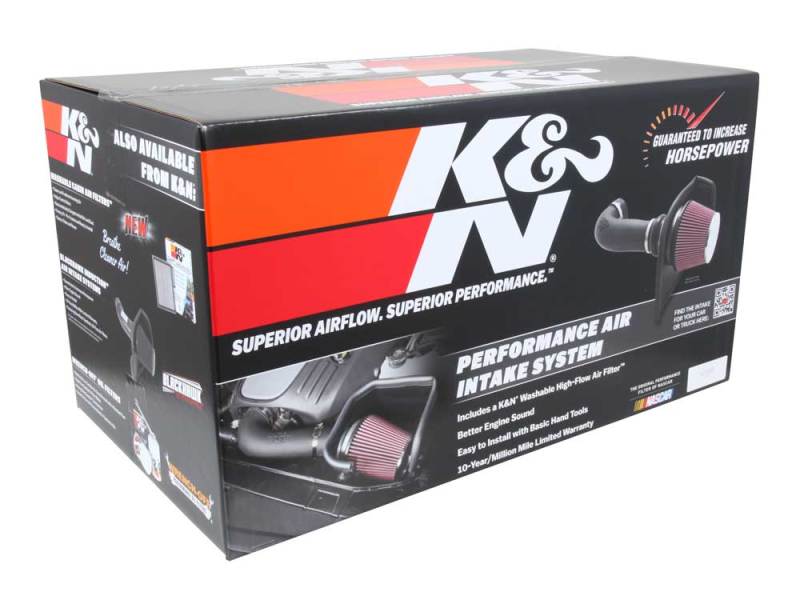 K&N 19-20 Jeep Cherokee L4-2.4L Performance Air Intake Kit 77-1577KS