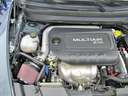 K&N 14-15 Jeep Cherokee 2.4L L4 High Flow Performance Intake Kit 77-1570KS