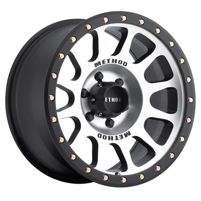 Method Race Wheels MR305 NV Machined Face with Matte Black Lip Wheels MR30589060312N