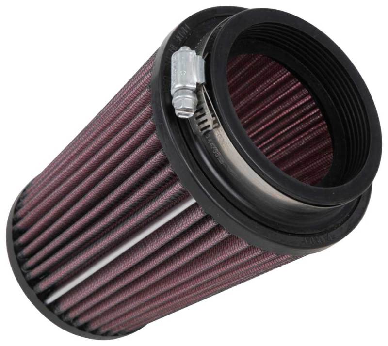 K&N Filter Universal Rubber Filter 3  Flange 4 1/2 Base inch 3 1/2 inch Top 5 3/4 inch Height RU-5111