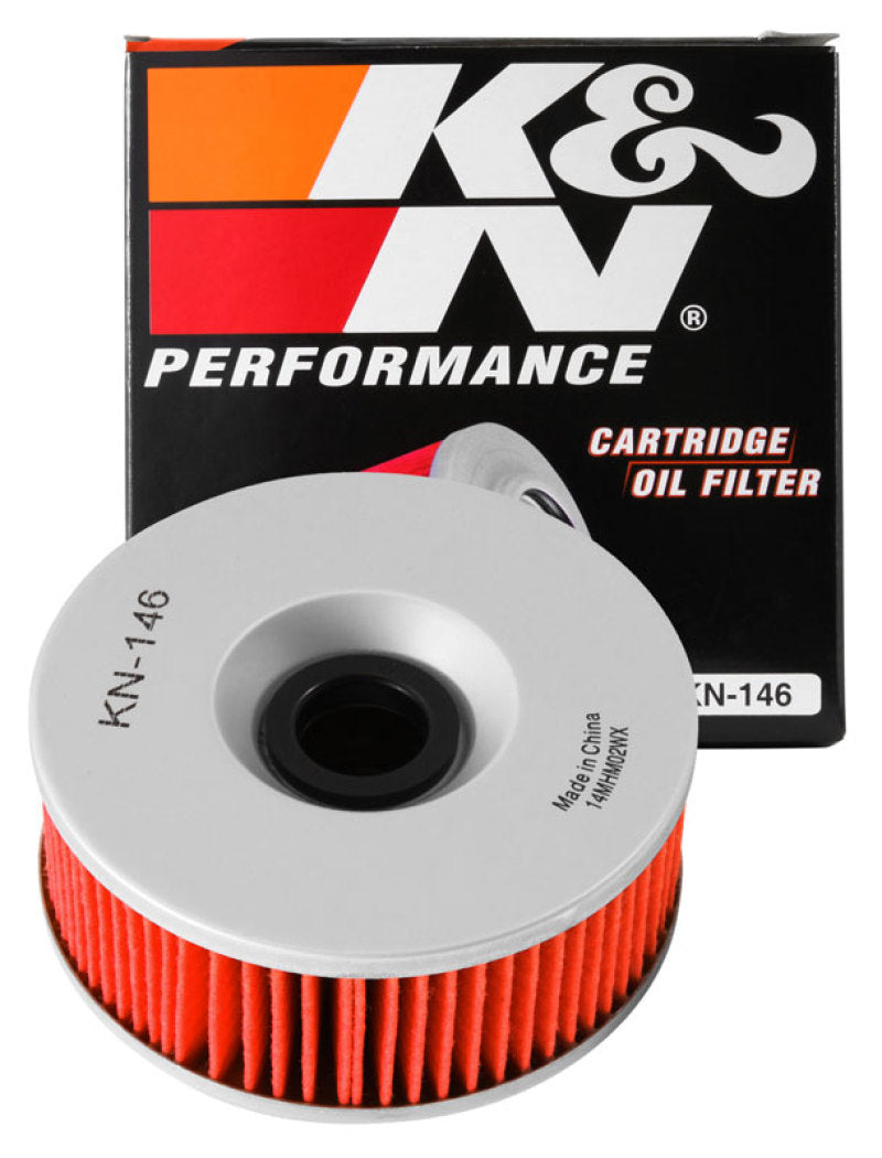 K&N Yamaha 3.969in OD x 1.531in H Oil Filter KN-146