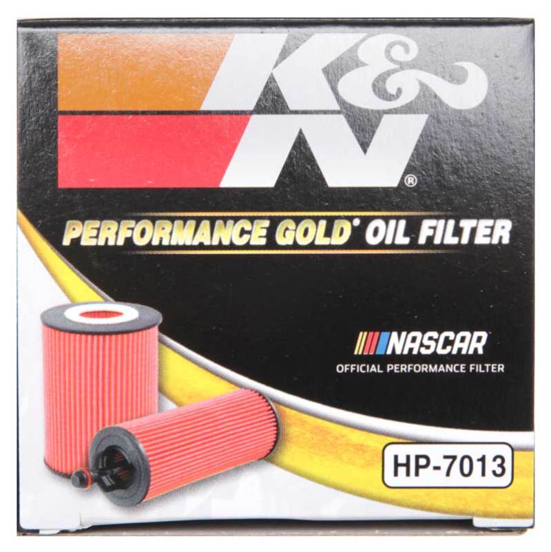 K&N 07-09 Mazdaspeed3 Performance Gold Oil Filter (OEM style cartridge filter) HP-7013