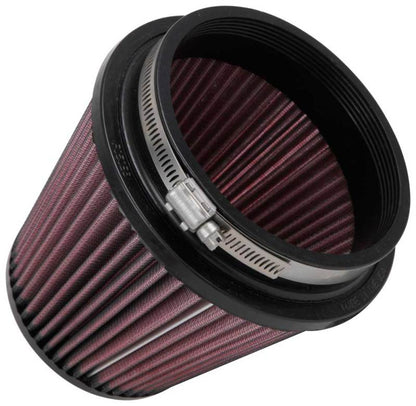 K&N Filter Universal Rubber Filter 5in Flange 6.5in Base 4.5in Top 5.5in Height RU-5147