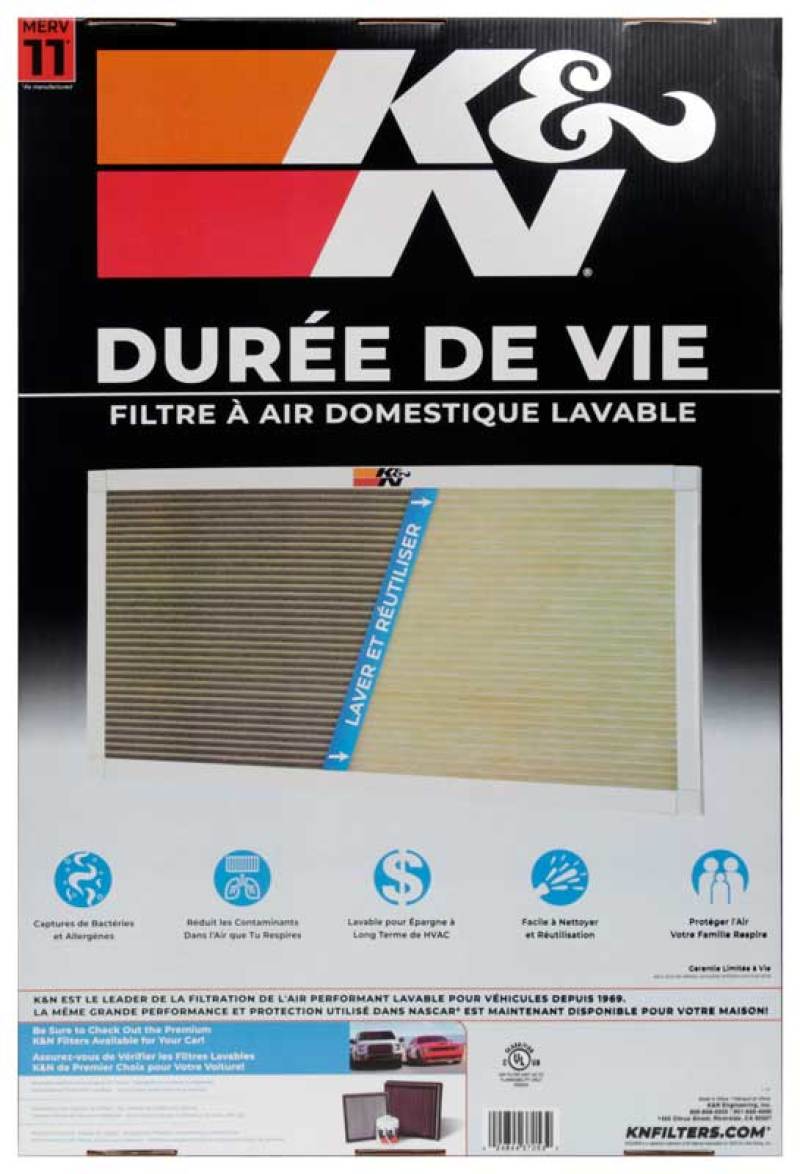 K&N HVAC Filter - 20 x 30 x 1 HVC-12030