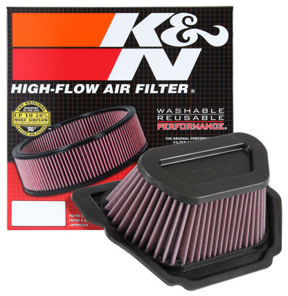 K&N Replacement Drop In Air Filter for 2015 Yamaha YZF R1 YA-1015