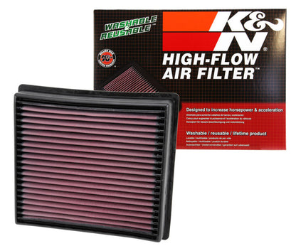 K&N Replacement Panel Air Filter for 13-14 Dodge Ram 2500/3500/4500/5500 6.7L L6 Diesel 33-5005