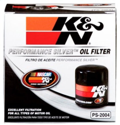 K&N Oil Filter for Fiat/Porsche/Triump/Alfa Romeo/MG/Dodge/Mercury/Toyota 3.656in OD x 4in H PS-2004