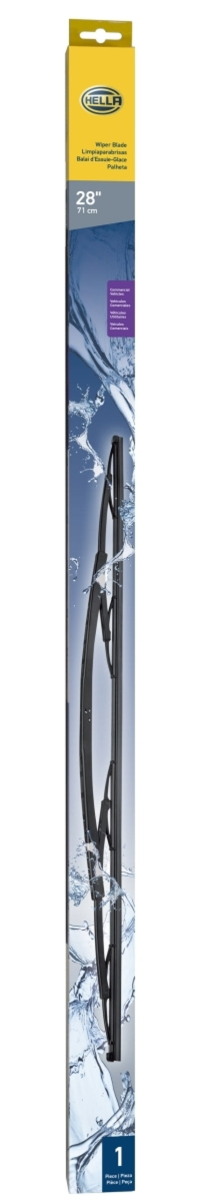 Hella Commercial Wiper Blade 28in - Single 9XW191398281