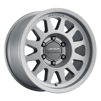 Method Race Wheels MR704 Matte Titanium Wheels MR70478558800