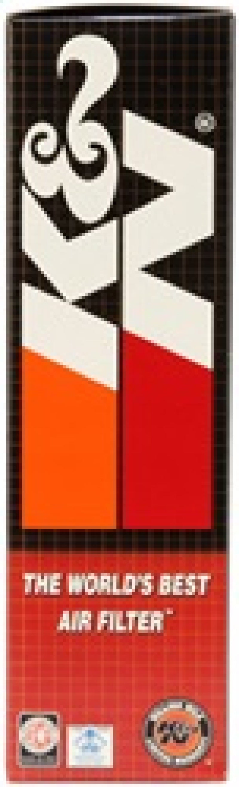 K&N Custom Air Filter - Oval - 11.5in O/S L x 8.125in O/S W x 2in H E-3505