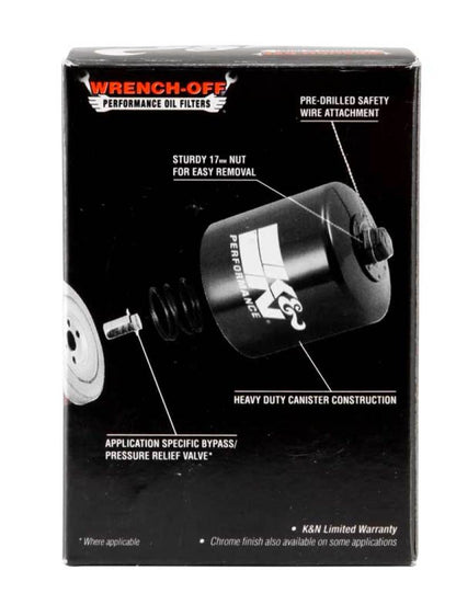 K&N Victory / Polaris 2.563in OD x 3.313in H Oil Filter KN-198
