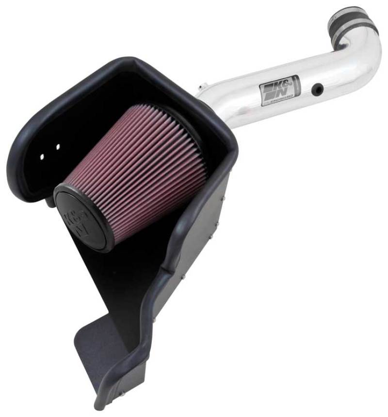 K&N 2013 Dodge Ram 1500 V8-4.7L High Flow Performance Air Intake Kit 77-1571KP