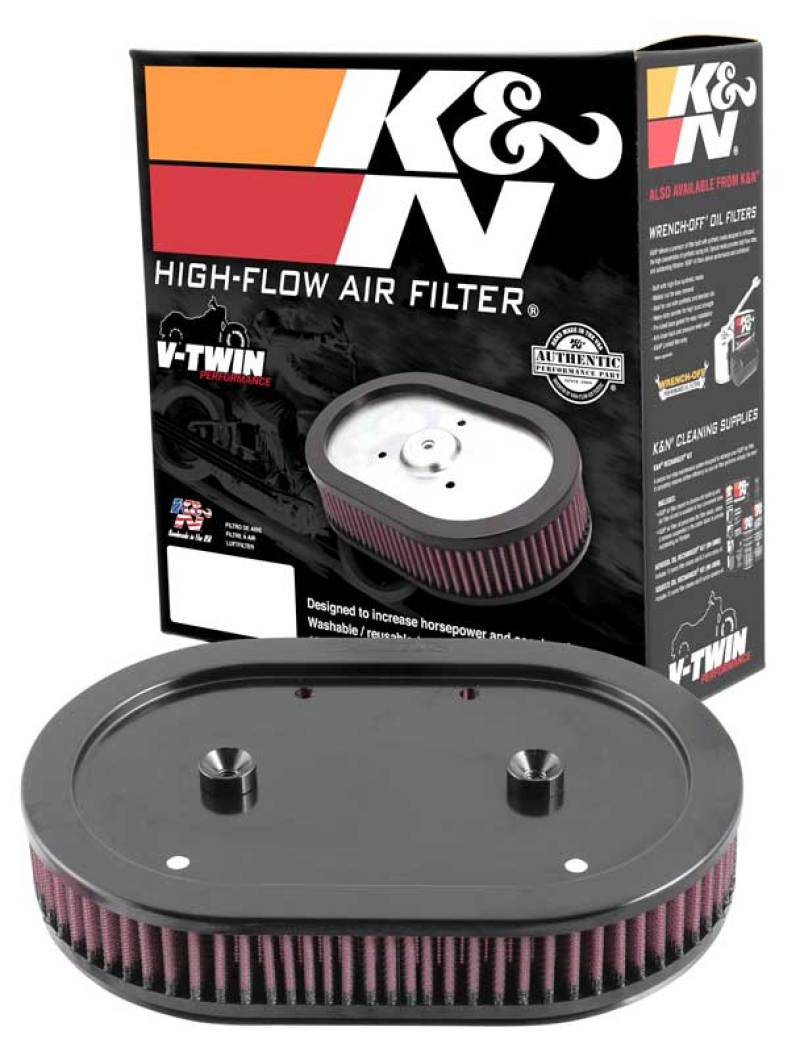 K&N 88-12 Harley Davidson Sportster Screamin Eagle Element Replacement Air Filter HD-0900