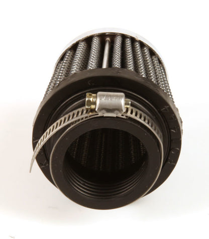 K&N Universal Chrome Filter 1 3/8 inch FLG / 2 1/2 inch Base / 2 inch Top / 2 1/4 inch Height RC-0790