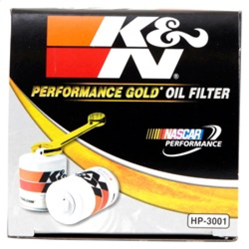 K&N Oil Filter OIL FILTER; AUTOMOTIVE HP-3001
