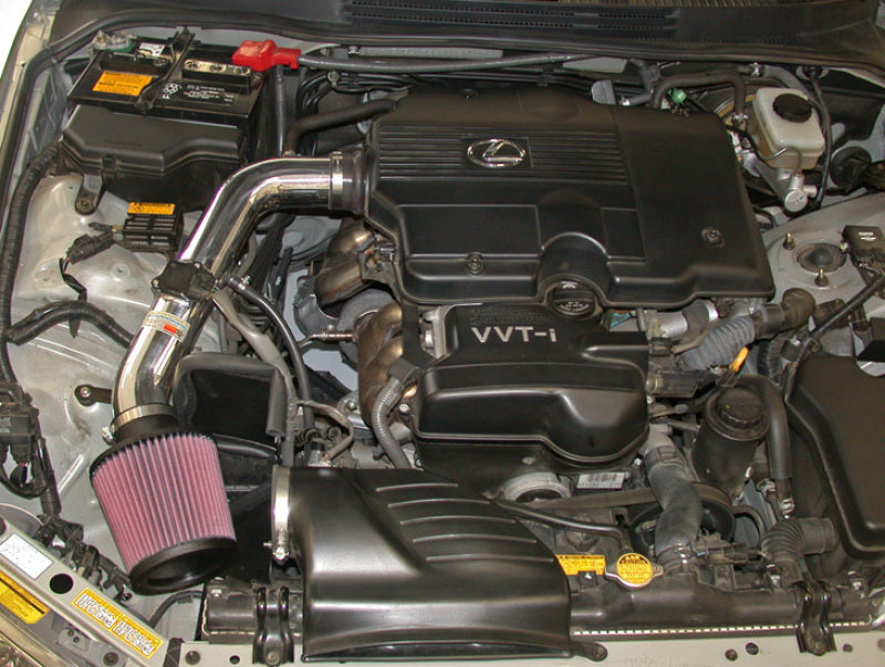 K&N Performance Intake Kit TYPHOON LEXUS IS300 L6-3.0L 01-02 - POLISHED 69-8700TP
