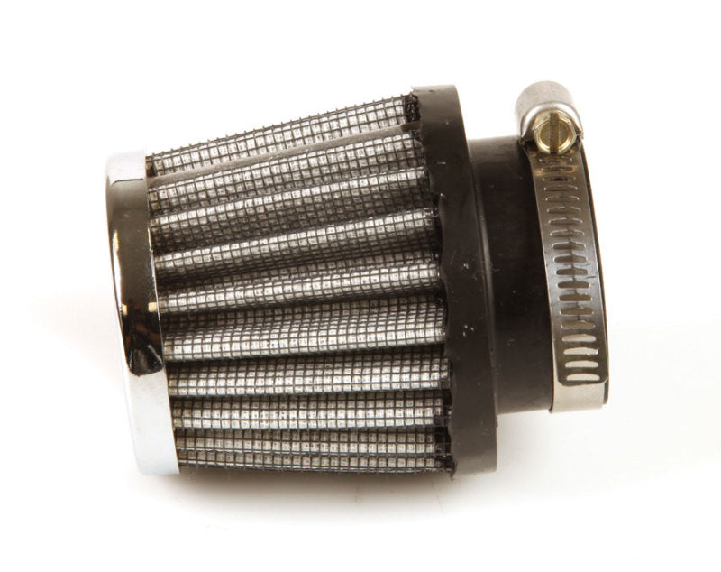 K&N Universal Chrome Filter 1 3/8 inch FLG / 2 1/2 inch Base / 2 inch Top / 2 1/4 inch Height RC-0790