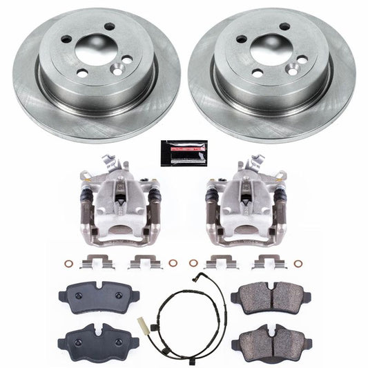 Power Stop Z17 Evolution Plus Stock Replacement Brake Kits with Calipers KCOE6281