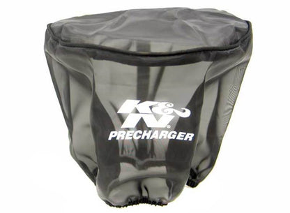K&N Precharger Air Filter Wrap Black Universal Polyester 6in. Height 7in. Inside Diameter 22-8021PK