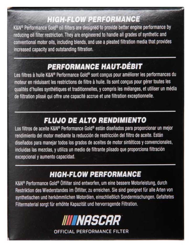 K&N Oil Filter OIL FILTER AUTOMOTIVE HP-7016