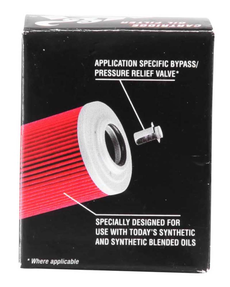 K&N Yamaha / MBK 1.5in OD x 1.938in H Oil Filter KN-143
