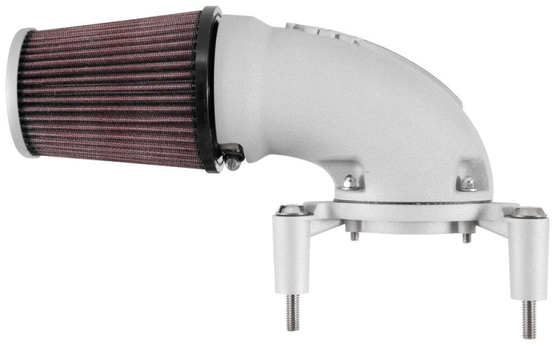 K&N 08-17 Harley Davidson Touring Models Performance Air Intake System Silver 57-1134S