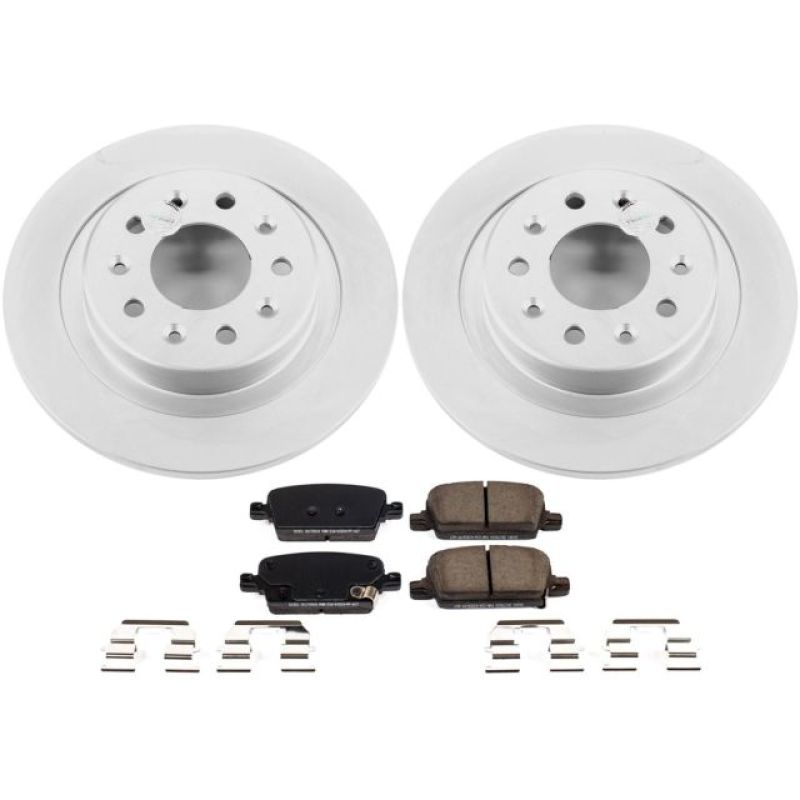 Power Stop Z17 Evolution Plus GEOMET Coated Brake Kits CRK7722