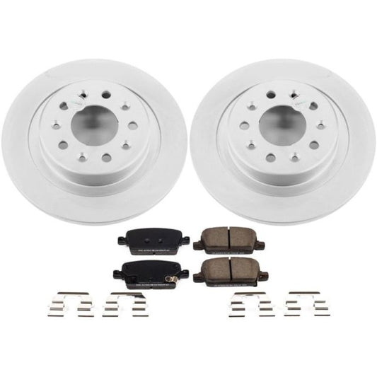 Power Stop Z17 Evolution Plus GEOMET Coated Brake Kits CRK7722