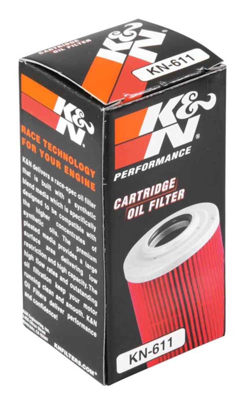 K&N Oil Filter Powersports Cartridge Oil Filter KN-611