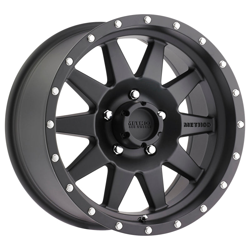 Method Race Wheels MR301 The Standard Matte Black Wheels MR30157012506N