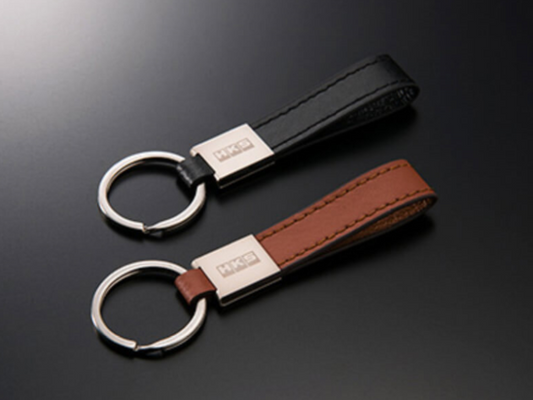 HKS HKS LEATHER KEYRING BLACK 51007-AK222