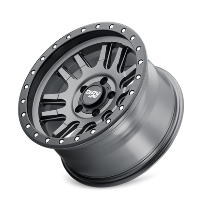 Dirty Life Wheels 9309 Canyon Pro Street Series Satin Graphite Wheels 9309-7973MGT38