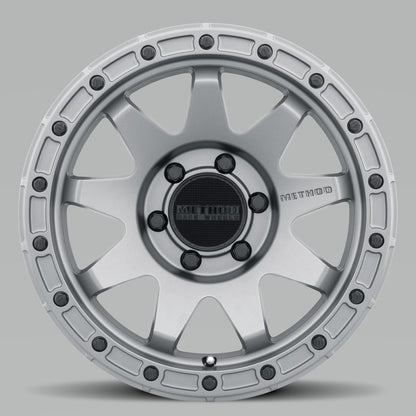 Method Race Wheels MR317 Matte Titanium Wheels MR31729060818