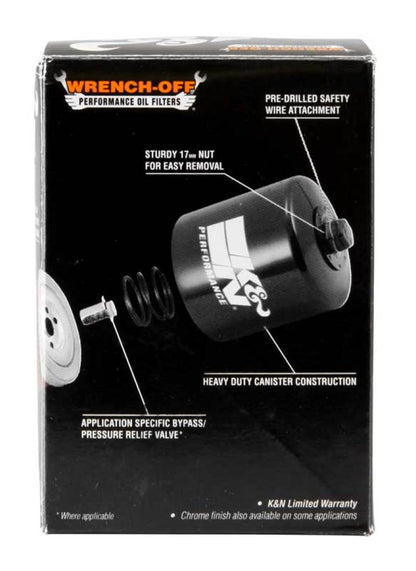 K&N Arctic Cat 2.688in OD x 3.344in H Oil Filter KN-621