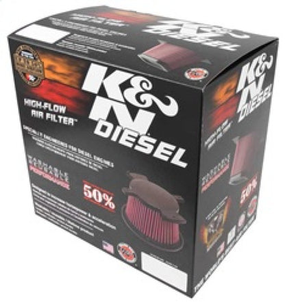 K&N 07 Dodge Ram 2500/3500 6.7L-L6 DSL Drop In Air Filter E-0784