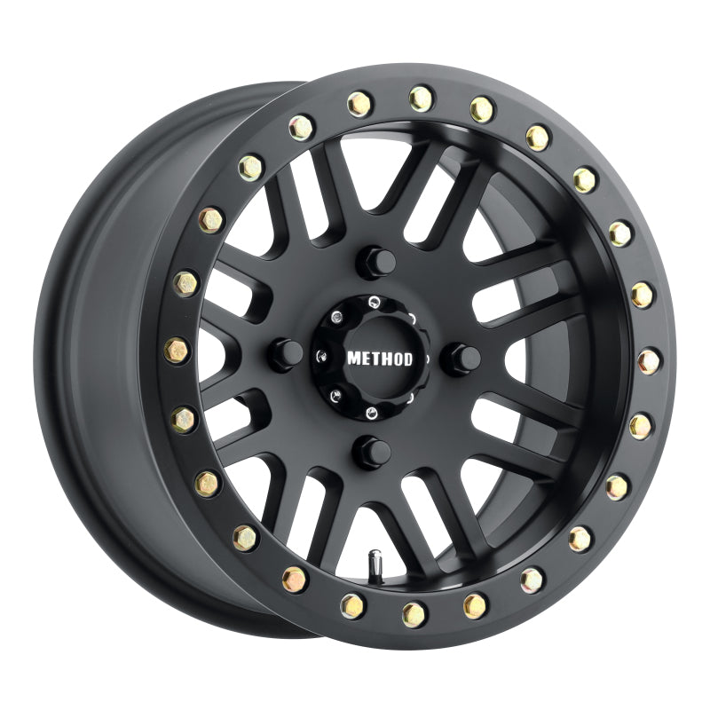 Method Race Wheels MR406 UTV Beadlock Matte Black Wheels MR40641047555B