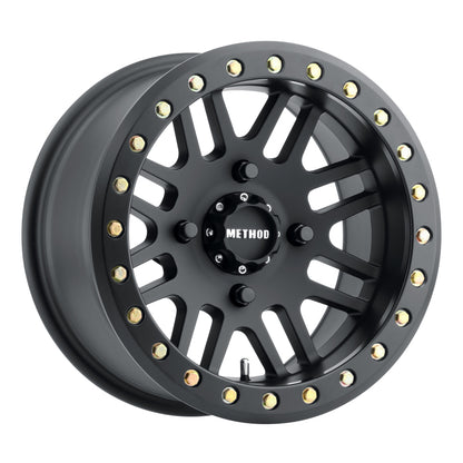 Method Race Wheels MR406 UTV Beadlock Matte Black Wheels MR40641046555B
