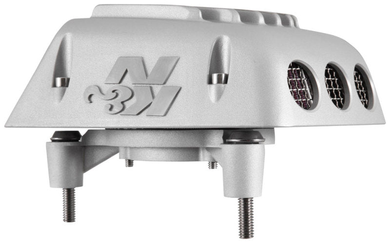 K&N Street Metal Intake System - Shaker Touring 2017 Silver Intake System-Harley Davidson RK-3955S