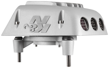 K&N Street Metal Intake System - Shaker Touring 2017 Silver Intake System-Harley Davidson RK-3955S