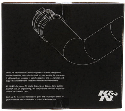K&N 2012-2014 Ford Edge L4-2.0L F/I Performance Air Intake Kit 77-2586KS