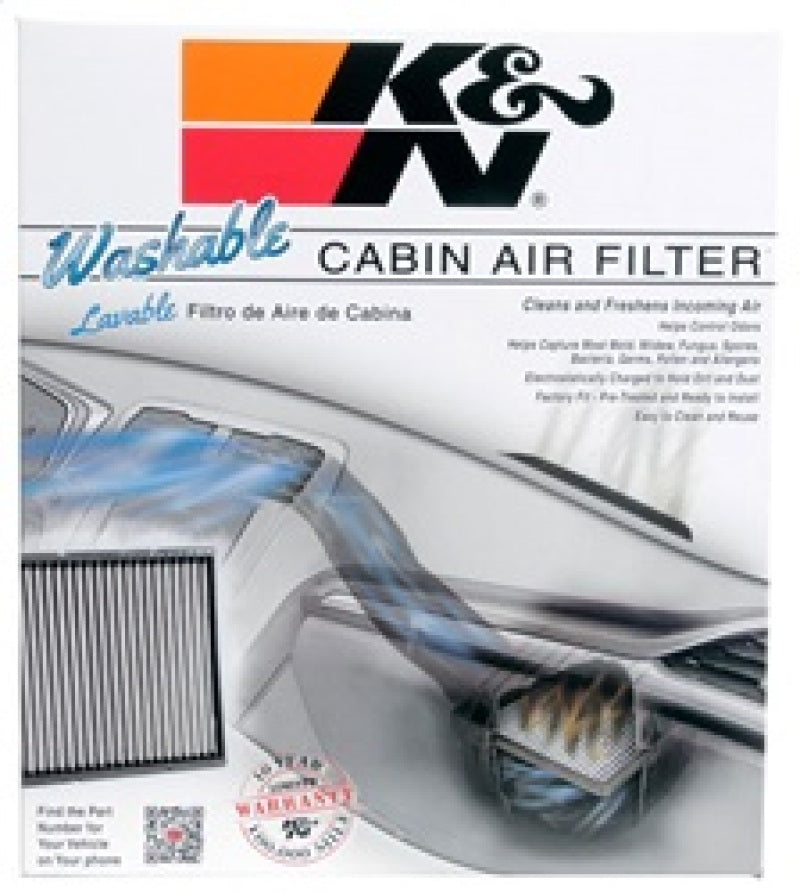 K&N 99-03 Acura TL / 01-03 Acura CL / 98-02 Honda Accord 2.3L/3.0L Cabin Air Filter (2 Per Box) VF3006