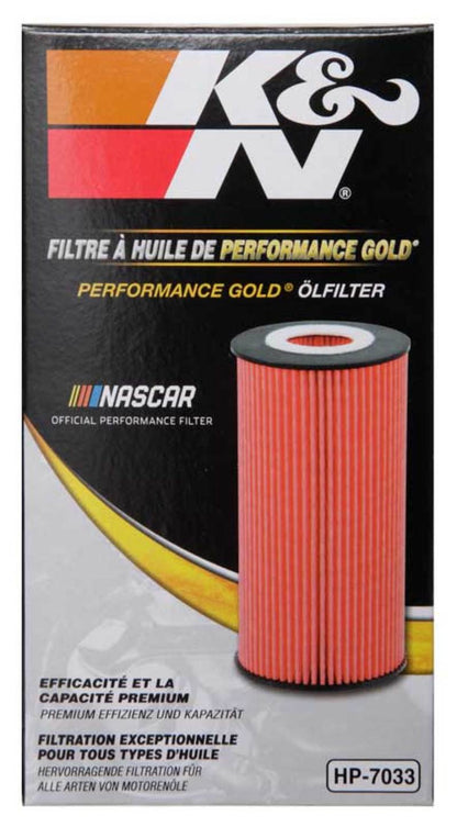 K&N Performance Oil Filter for 04-15 Mercedes Benz HP-7033