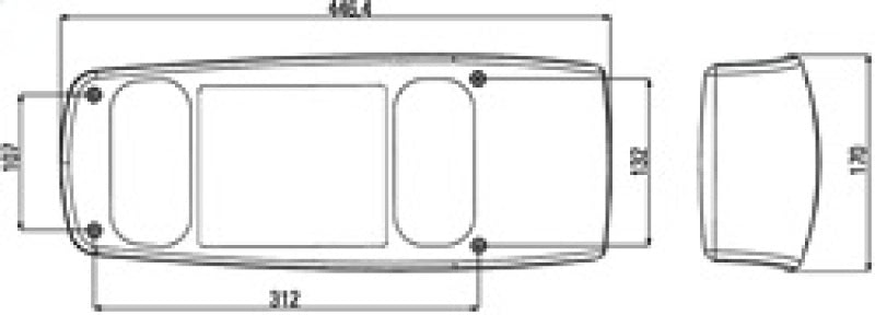 Hella Lamp SRBBLZR SMLR MG12 2VP 007502217