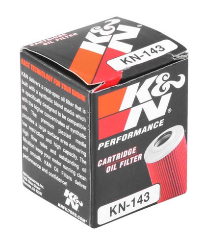 K&N Yamaha / MBK 1.5in OD x 1.938in H Oil Filter KN-143