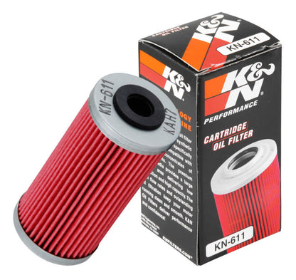 K&N Oil Filter Powersports Cartridge Oil Filter KN-611