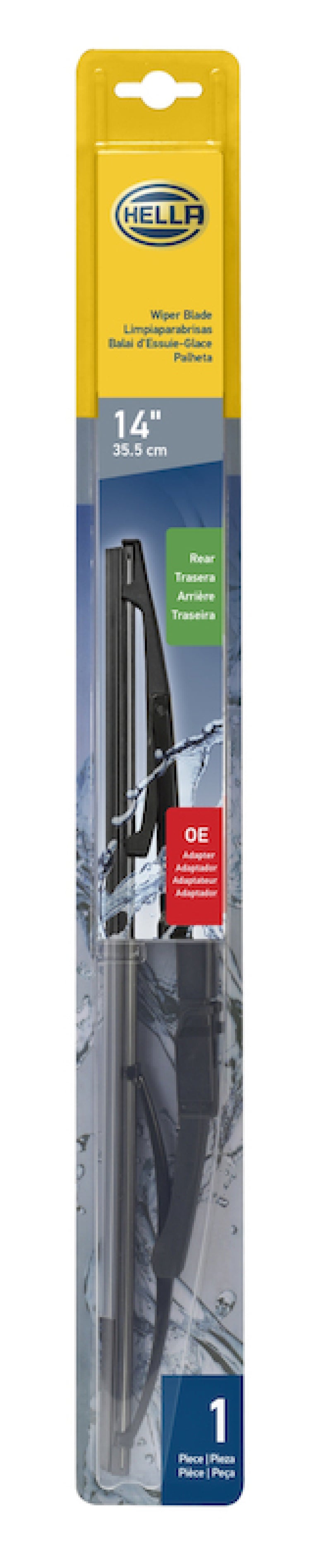 Hella Wiper Blade 14In Rear Oe Conn Sngl 9XW398115014T