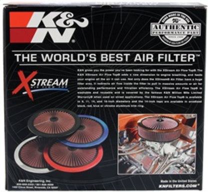K&N X-Stream Top Round Lid 9 inch Outside Diameter 66-0901