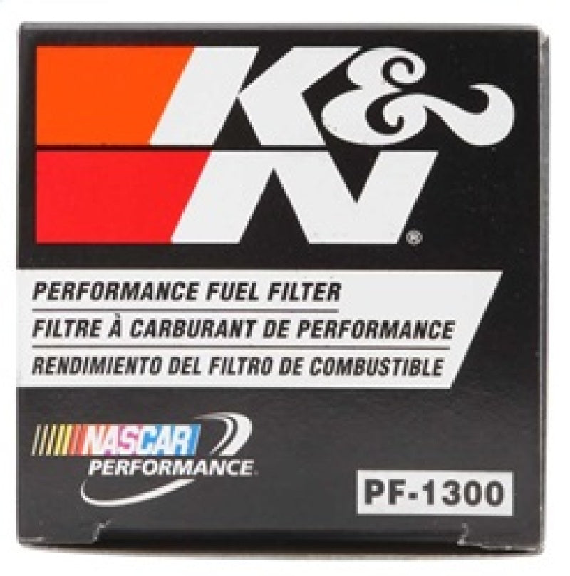 K&N Cellulose Media Fuel Filter 1.688in OD x 3.813in L PF-1300