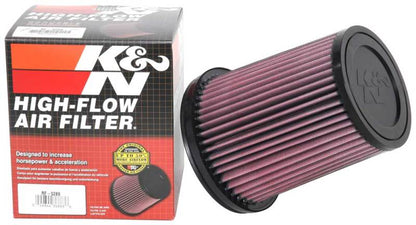K&N Filter Universal Rubber Filter 4in Flg 6 17/32in OD 8 21/32in H RF-5289